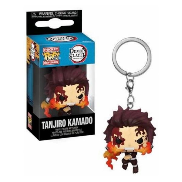 FUNKO POP! Demon Slayer – Tanjiro kamado Portachiavi 5cm  In box…x12